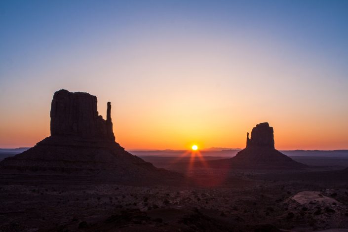 Sunrise, Monument Valley